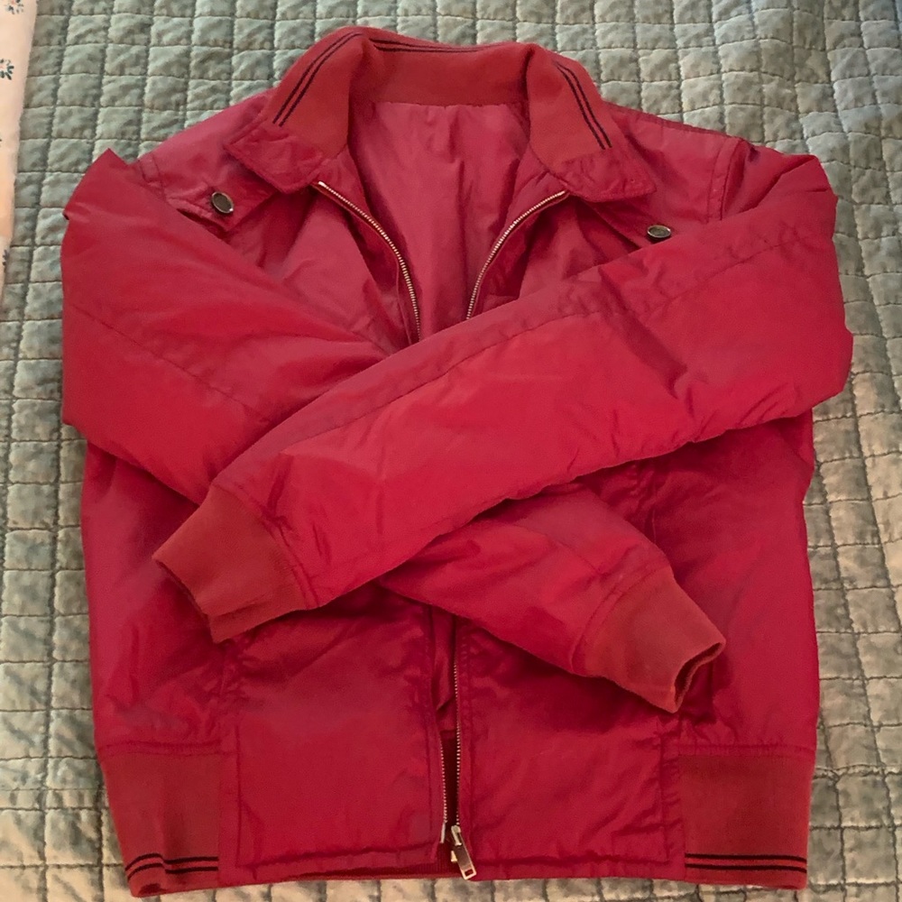 Red Gucci Bomber Jacket